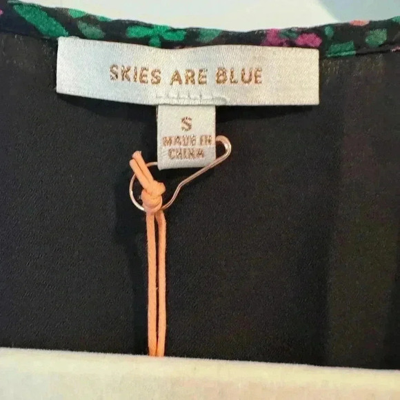 NWT Skies are Blue Floral Swing Dress - Picture 4 of 8